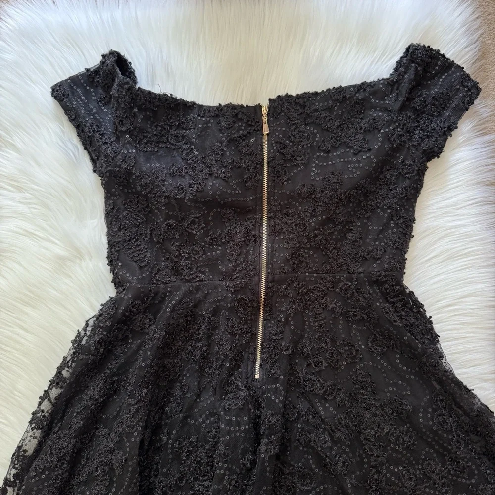 Fashion Nova Britney Rose Black Sleeveless Off-Shoulder Mini Dress Large - Picture 9 of 9